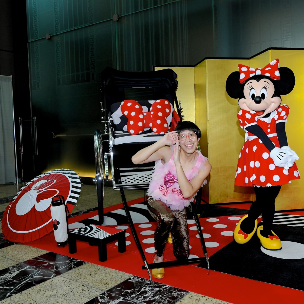 「ディズニー ミッキー90周年 マジック オブ カラー」日本橋エリア開催記念セレモニー