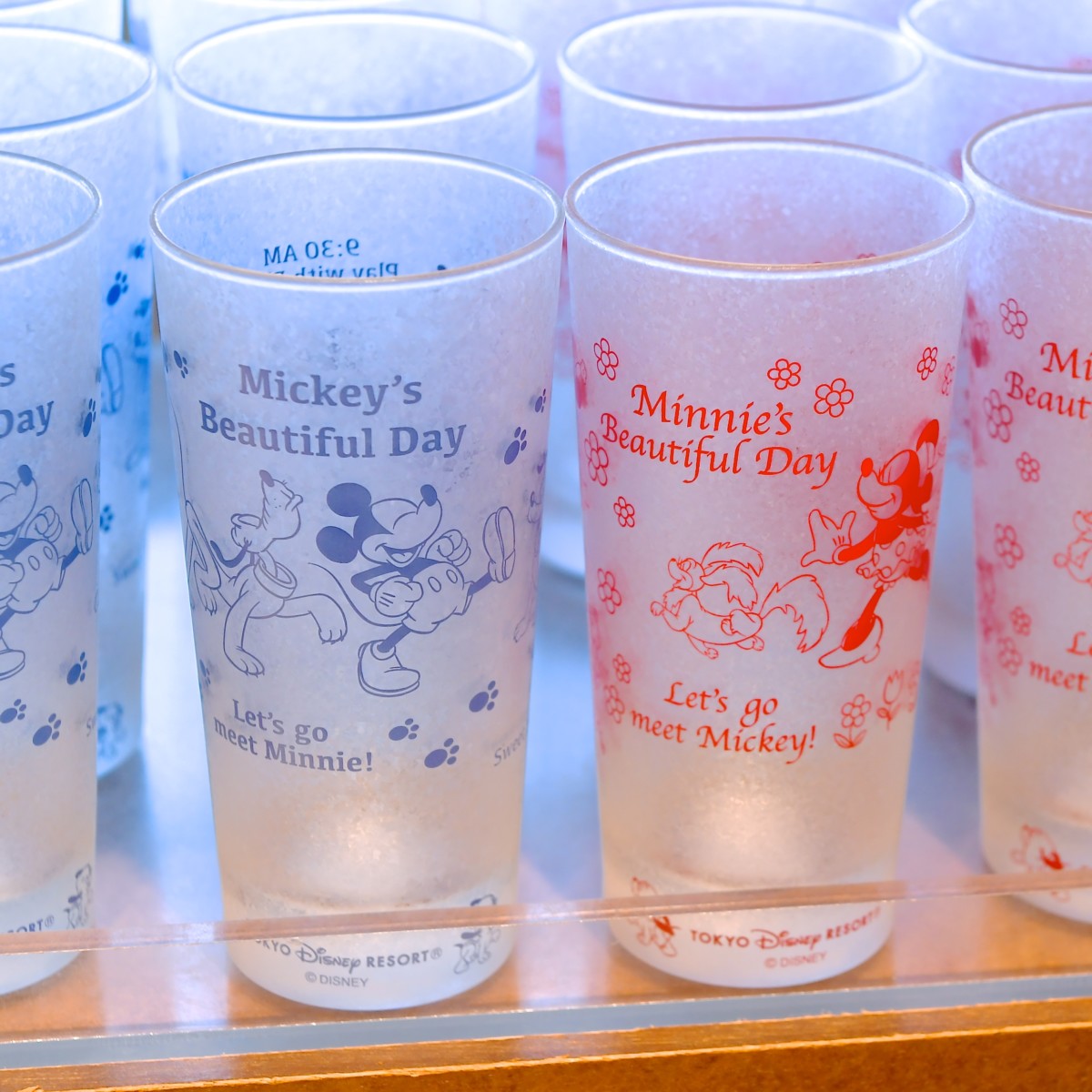 ミッキー ミニーの素敵な1日 東京ディズニーランド ミッキー フレンズ グラス