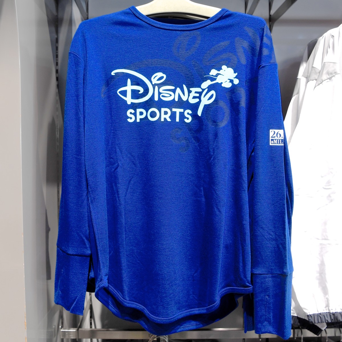 Disney Sports長袖Tシャツ（ブルー）
