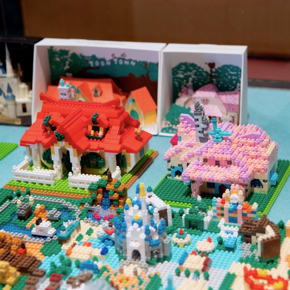 ナノブロック ミッキーマウス 花壇 東京ディズニーランド nanoblock