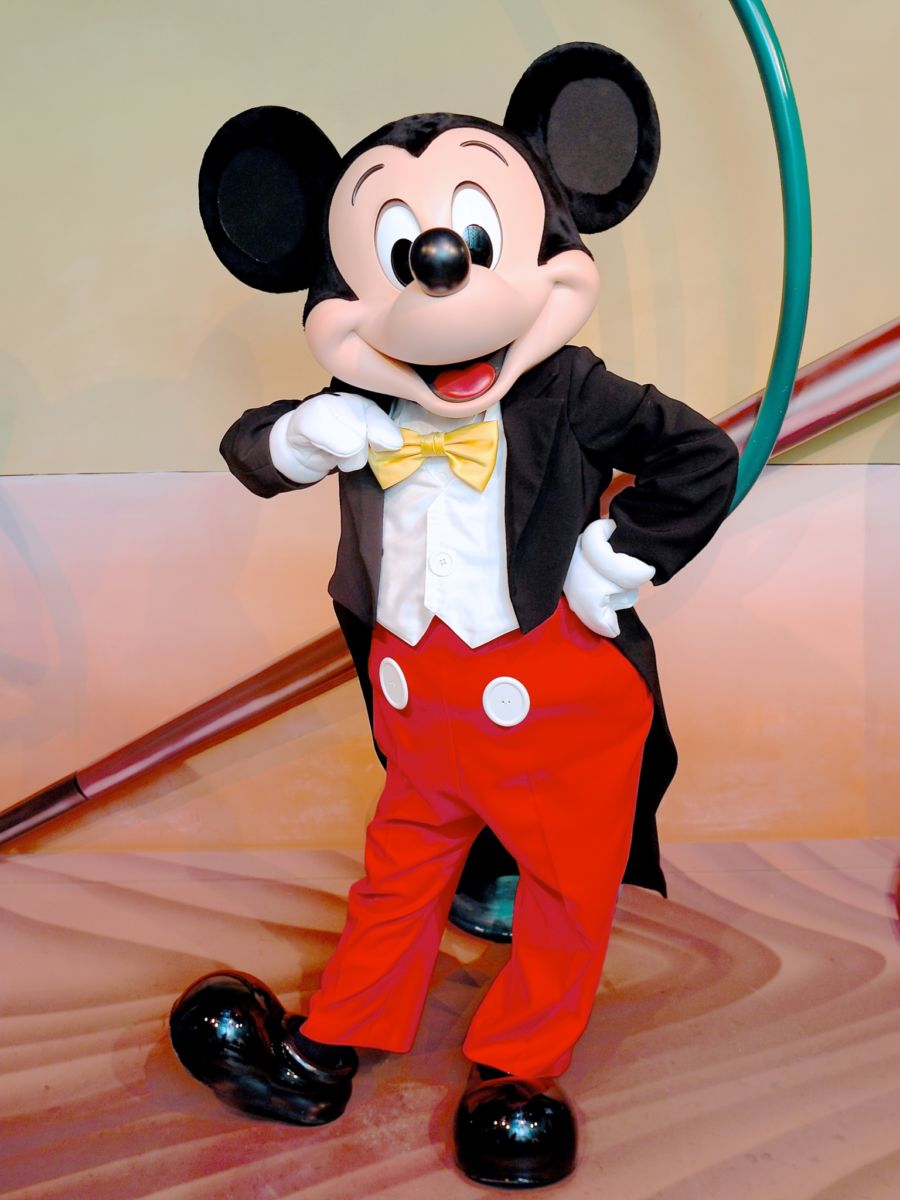 ミッキーマウス 50歳の誕生日 ステッカー Laディズニーランド