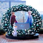 東京ミッドタウン日比谷「Snow Dance Christmas Wreath」