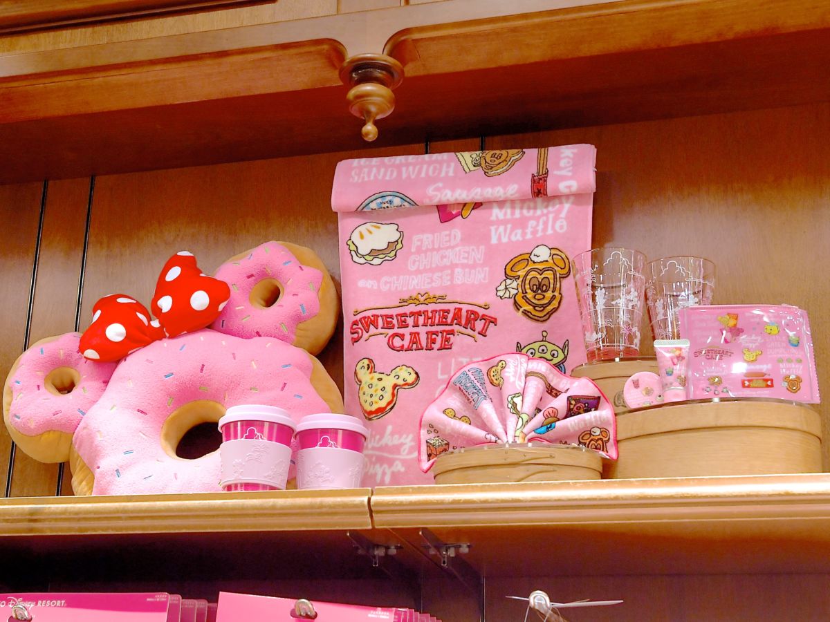 ピンクデザイン 東京ディズニーランド パークフード柄生活雑貨 お土産