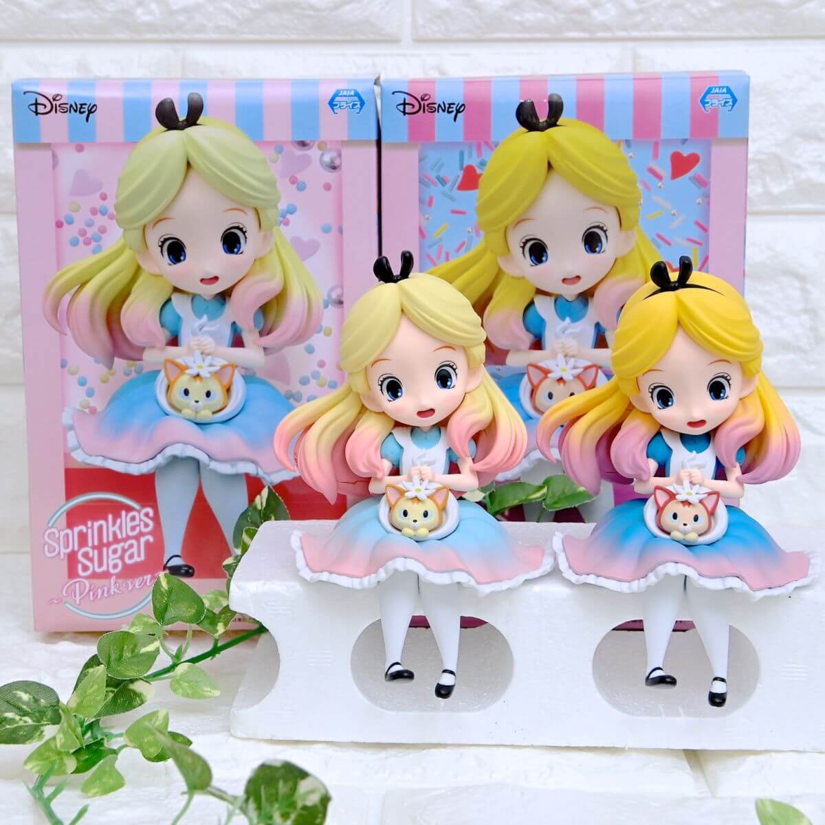 セガプライズ 「Disney Characters Sprinkles Sugar 〜Pink ver.〜 プレミアムフィギュア-Alice-」