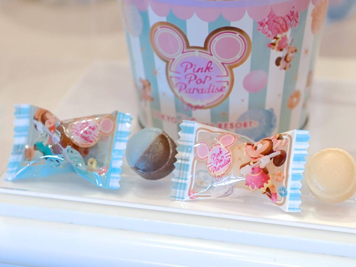 アイスクリームコスチュームのミッキーマウスとミニーマウスがデザインされたポップでキュートなデザインシリーズ“ピンクポップパラダイス（Pink Pop Paradise）　内容