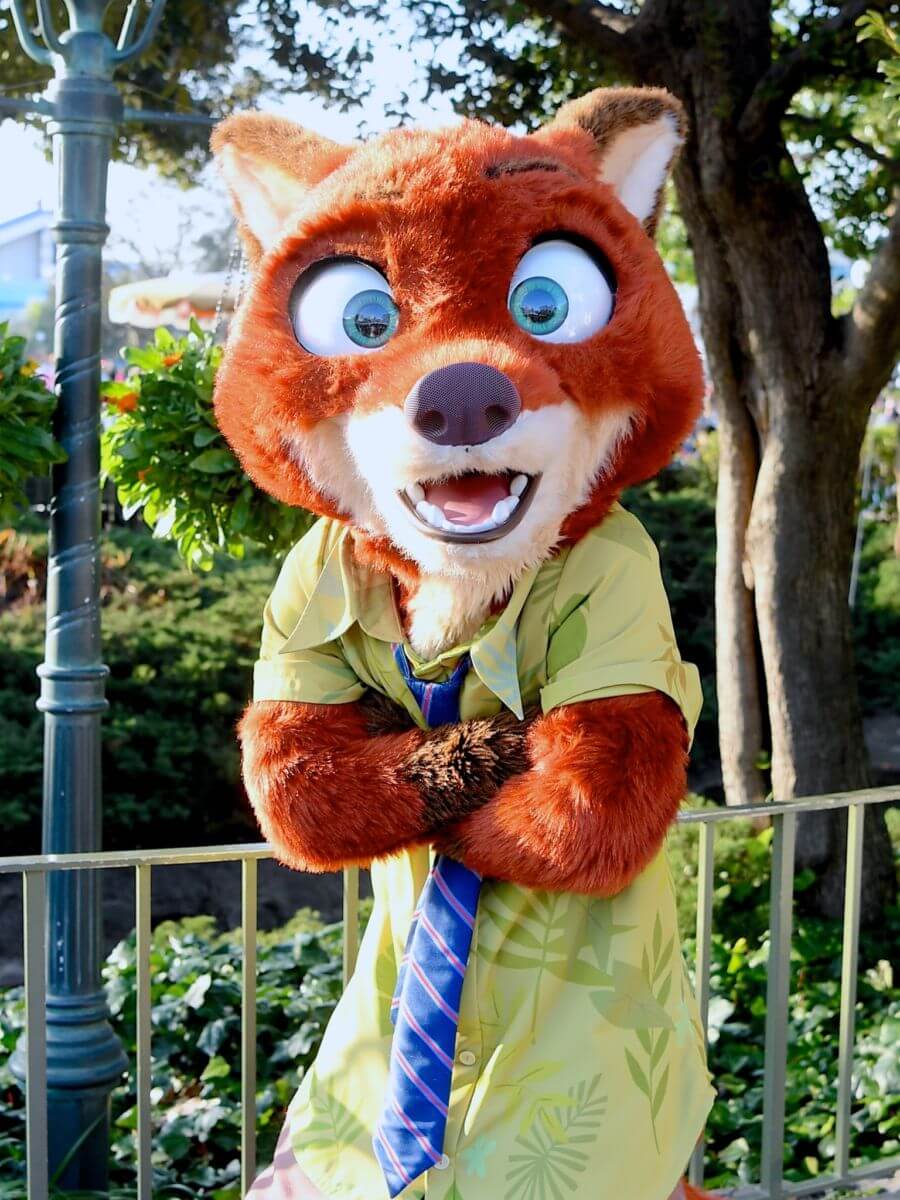 上海ディズニー ズートピア ニックアンドジュディカチューシャ