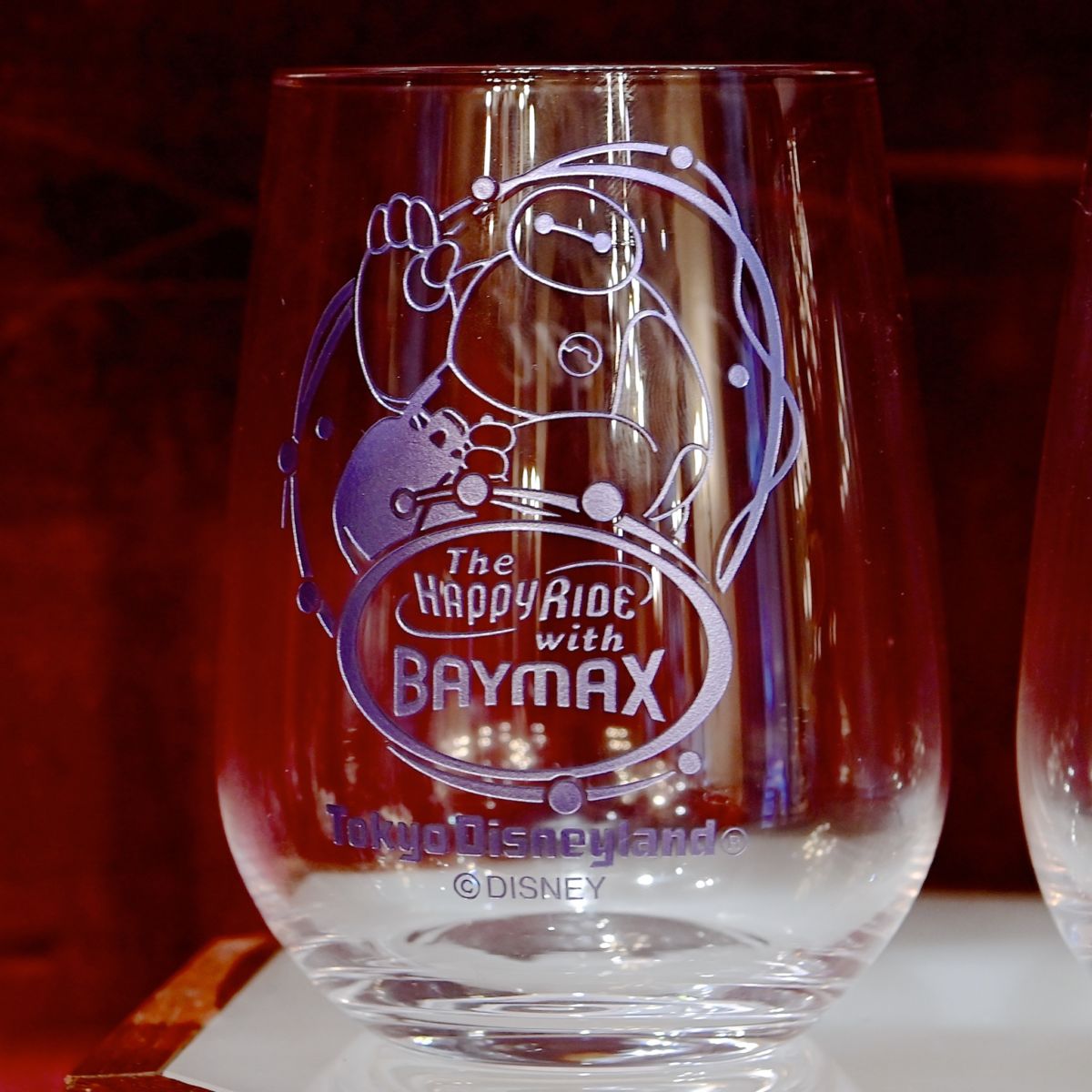 「ベイマックスのハッピーライド」グラス