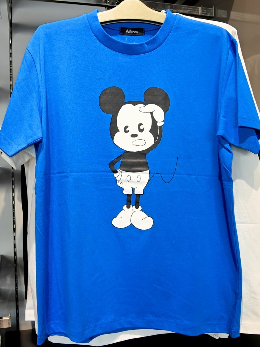 ミッキーマウスTシャツ（Ne−net）BIGシルエット　ブルー1