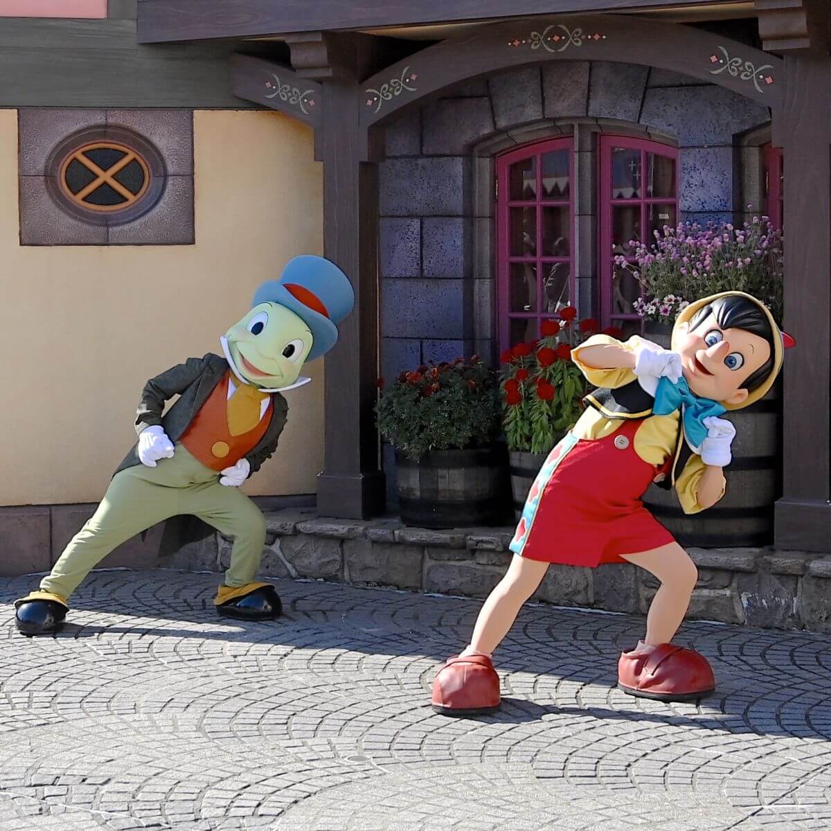 ピノキオとジミニー・クリケット