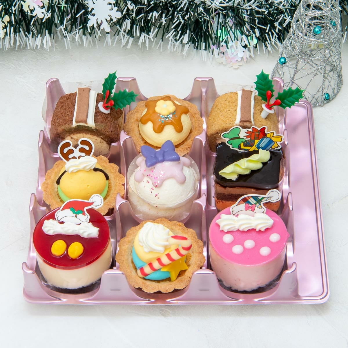 ミッキー フレンズのプチケーキ 銀座コージーコーナー ディズニー クリスマス コレクション