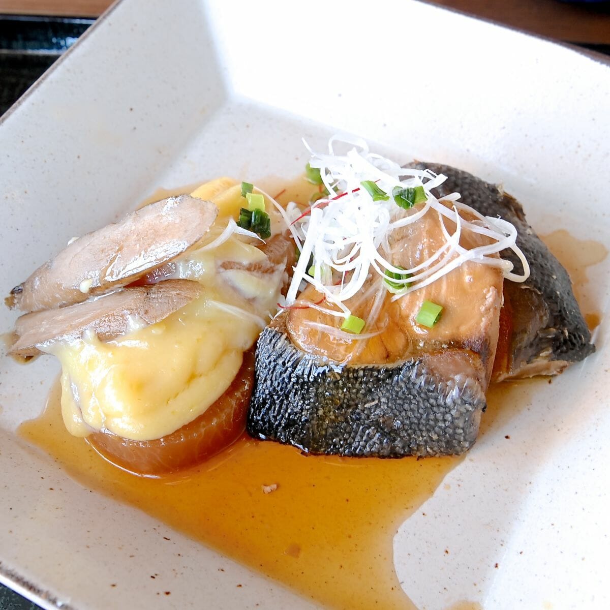 旬のぶり大根 レストラン櫻 本日の魚料理