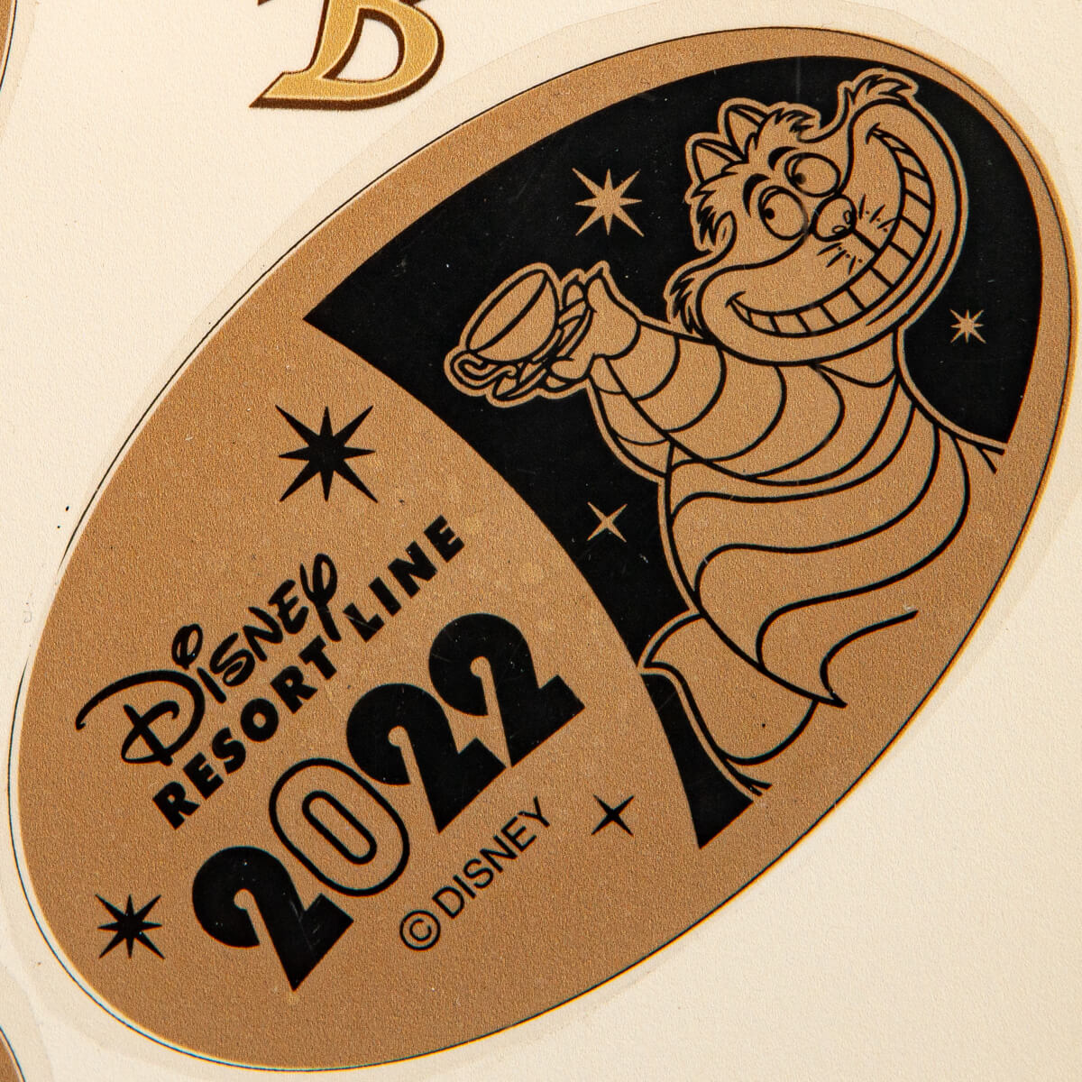 東京ディズニーランド・ステーション2022イヤリースーベニアメダル「ディズニー映画『ふしぎの国のアリス』の人気キャラクター「チェシャ猫」」