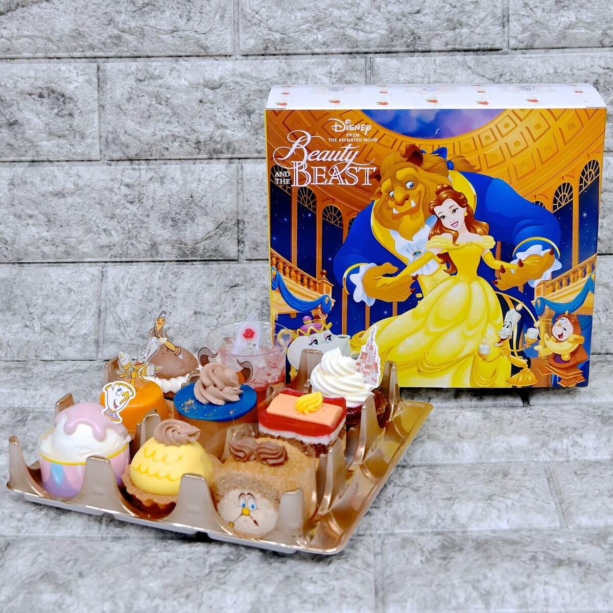 ベルたちをプチケーキで再現 銀座コージーコーナー ディズニー 美女と野獣 コレクション