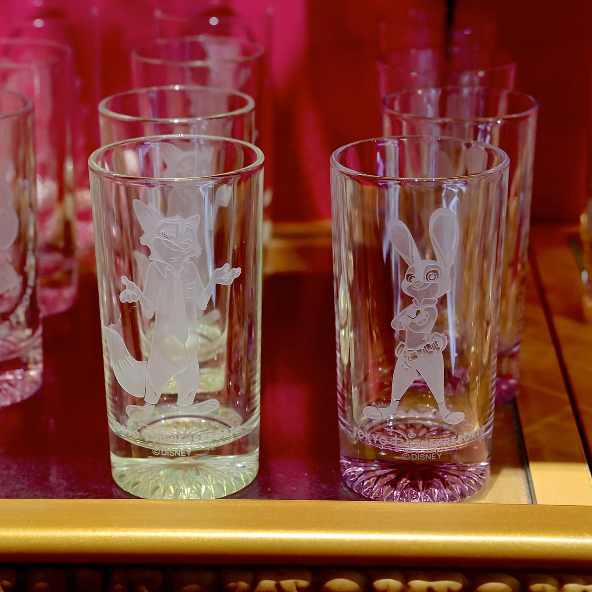 値引きする ディズニー　ふしぎの国のアリス　ヴィンテージ ガラスコップ グラス 食器