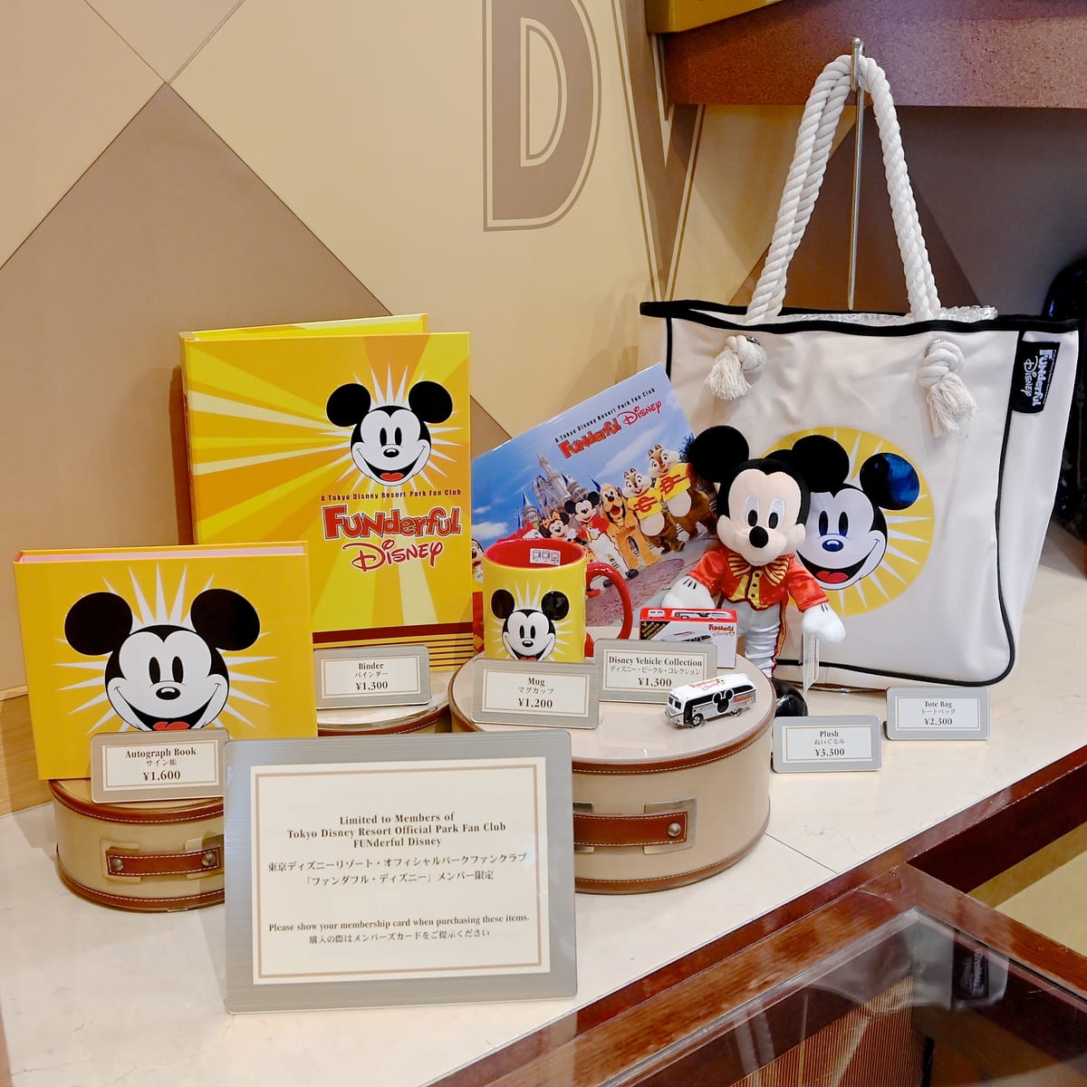 ファンダフル ディズニー Funderdul Disney 15周年 東京ディズニーリゾート オフィシャルパークファンクラブ 非売品 70 Offアウトレット