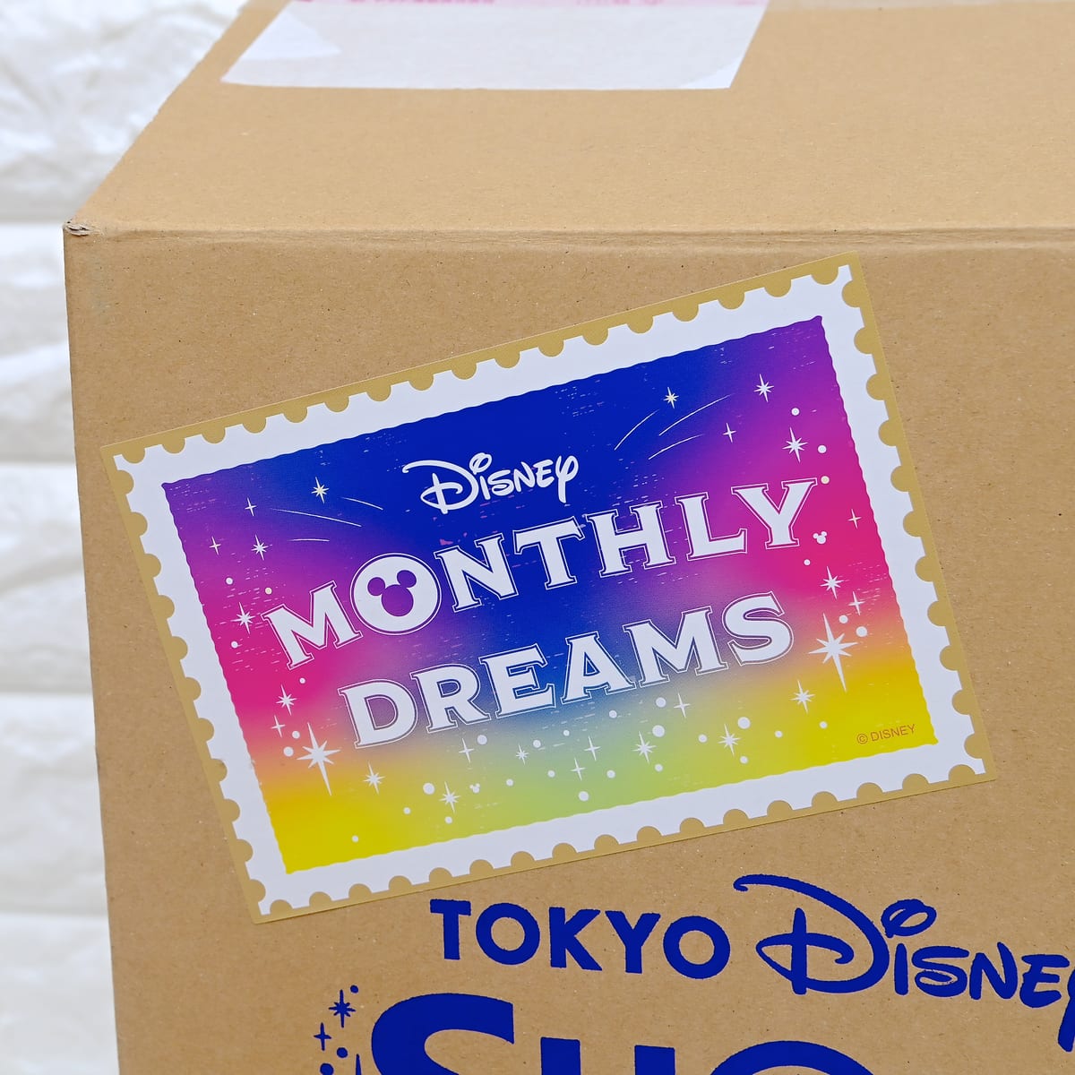 3か月連続でお菓子が届く 東京ディズニーランド ディズニーマンスリードリームス
