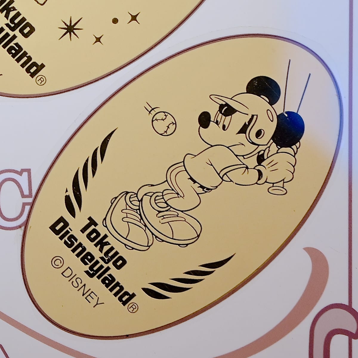 スポーツをするミッキーマウスデザイン！東京ディズニーランド 