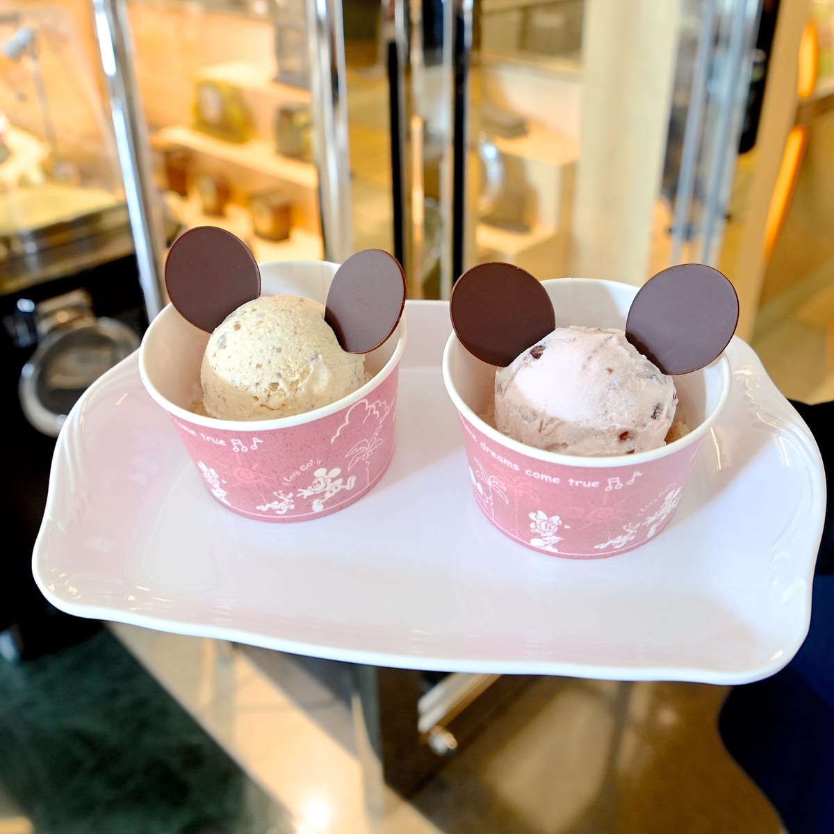 チックタック・ダイナー“2021春”ミッキーマウスアイスクリーム