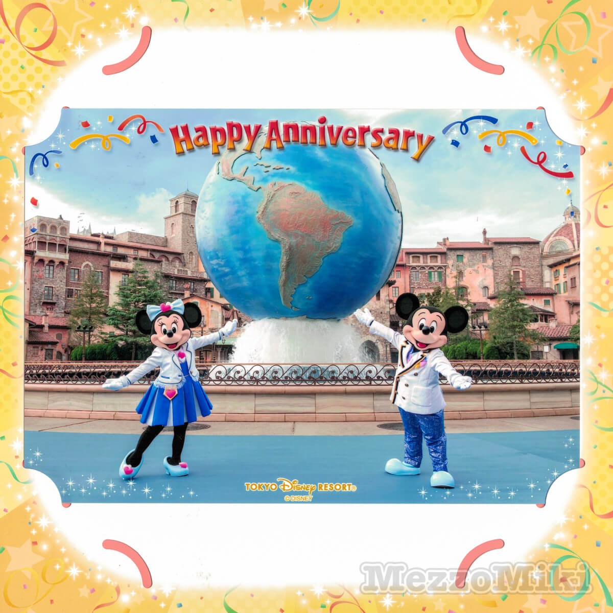東京ディズニーシー｢Happy Anniversary｣スナップフォト2021