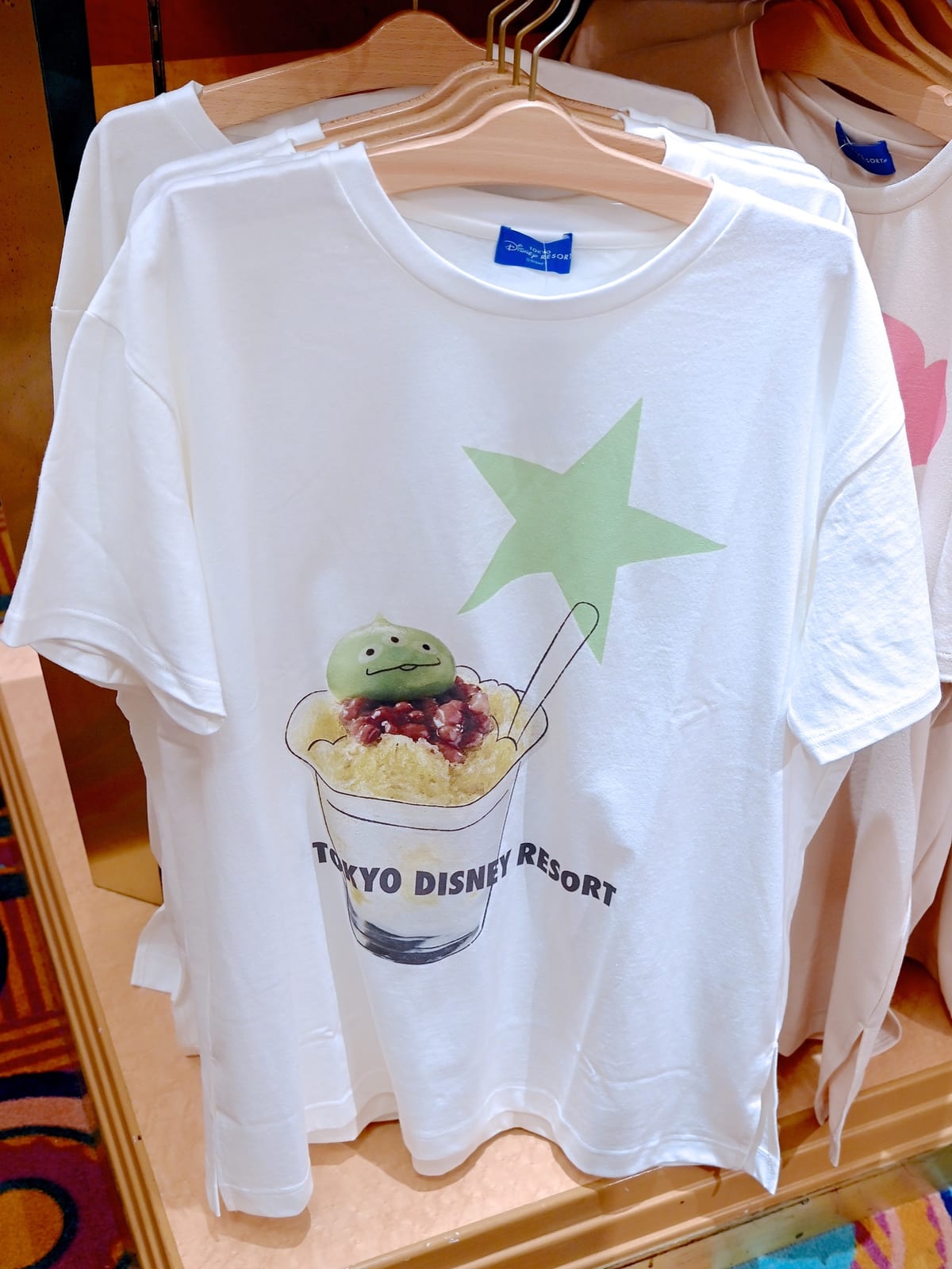 シェイブアイス ミニーアイスバー 東京ディズニーランド パークフード Tシャツ お土産
