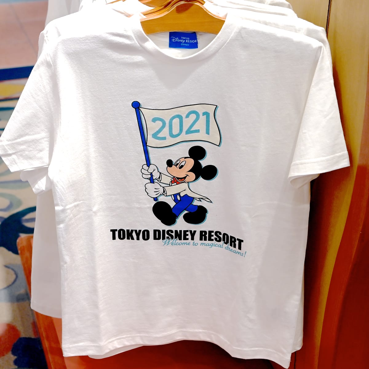 東京ディズニーリゾート2020ー2021デザインTシャツ1