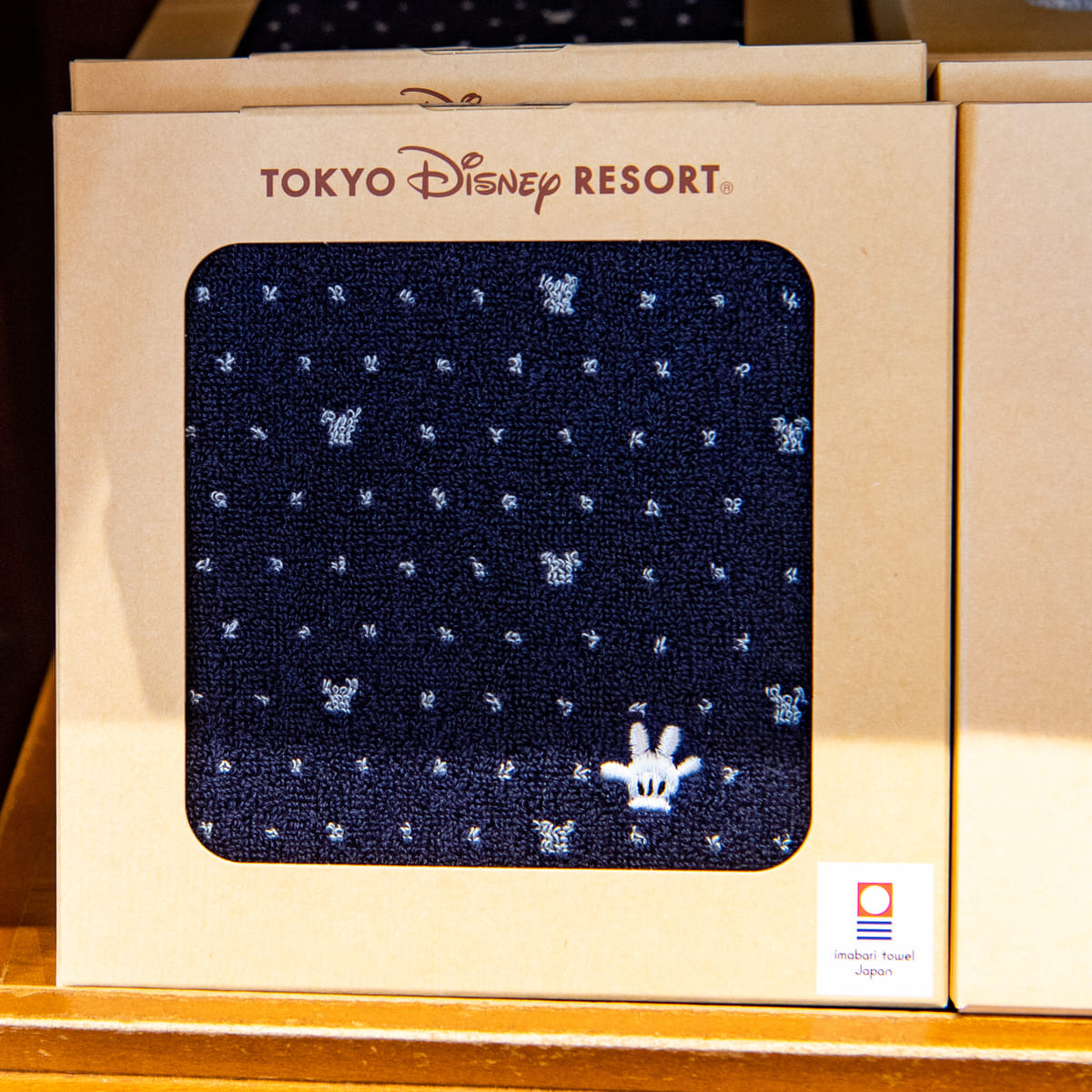 東京ディズニーランド「ミッキーマウス」ミニタオル〈今治タオル〉