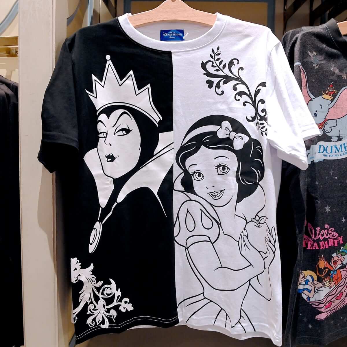白雪姫 女王 デザイン 東京ディズニーランド 白雪姫 Tシャツ お土産