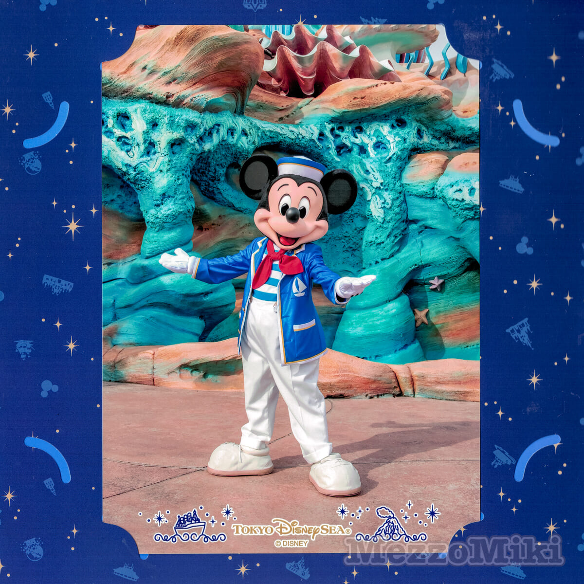 東京ディズニーシー スナップフォト　ミッキーマウス
