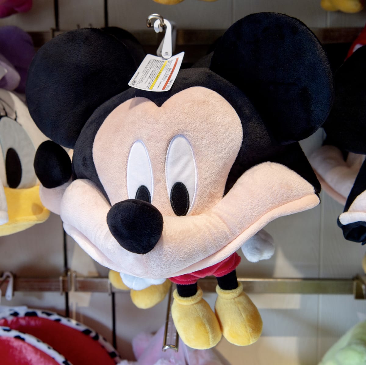 即発送可能】 ディズニーランド 耳付きキャップ ミッキーマウス ファンキャップ カチューシャ