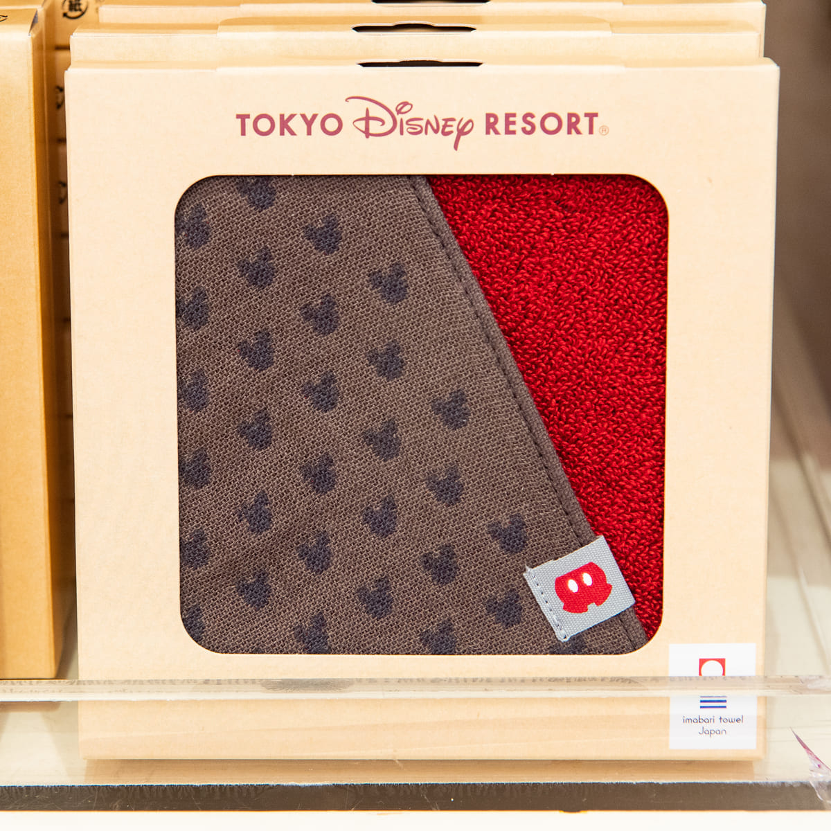 東京ディズニーランド「ミッキーマウス」ミニタオル(今治タオル)