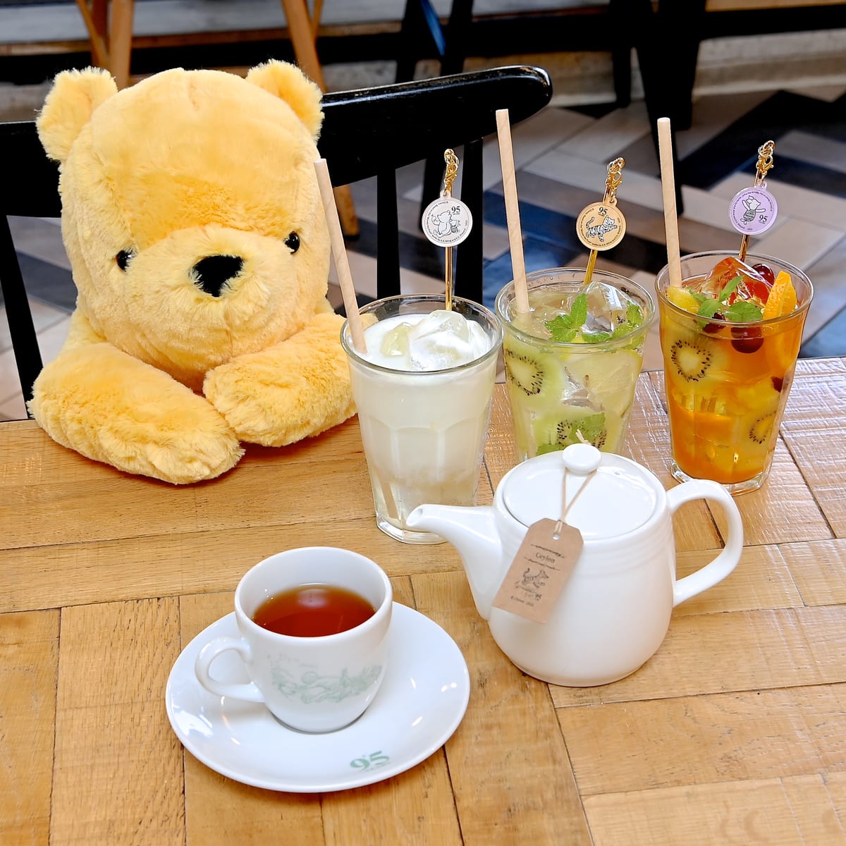 『Winnie the Pooh』HUNNY'S Tea houseドリンクメニュー2