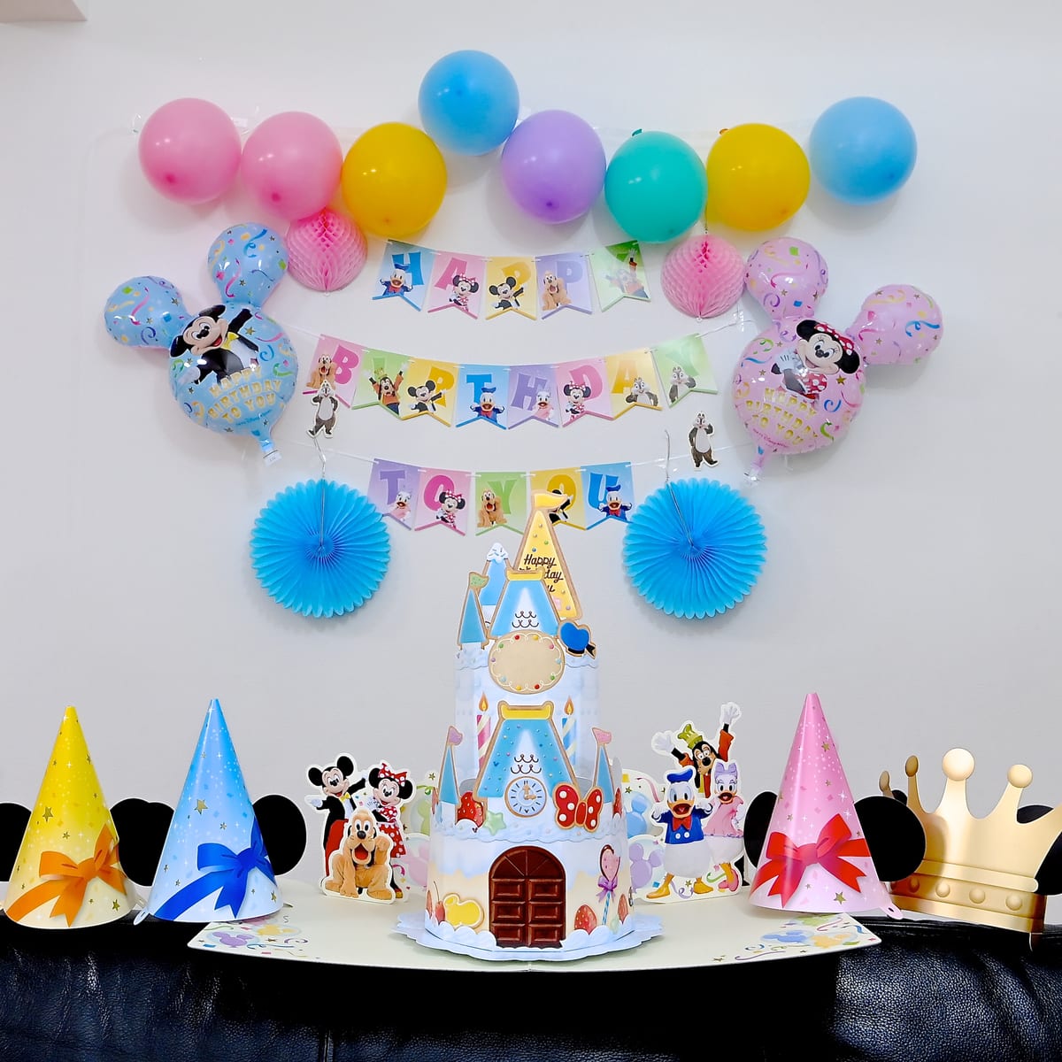 おうちでもパーク気分でお祝いができる 東京ディズニーリゾート Disney Birthday Home デコレーションキット