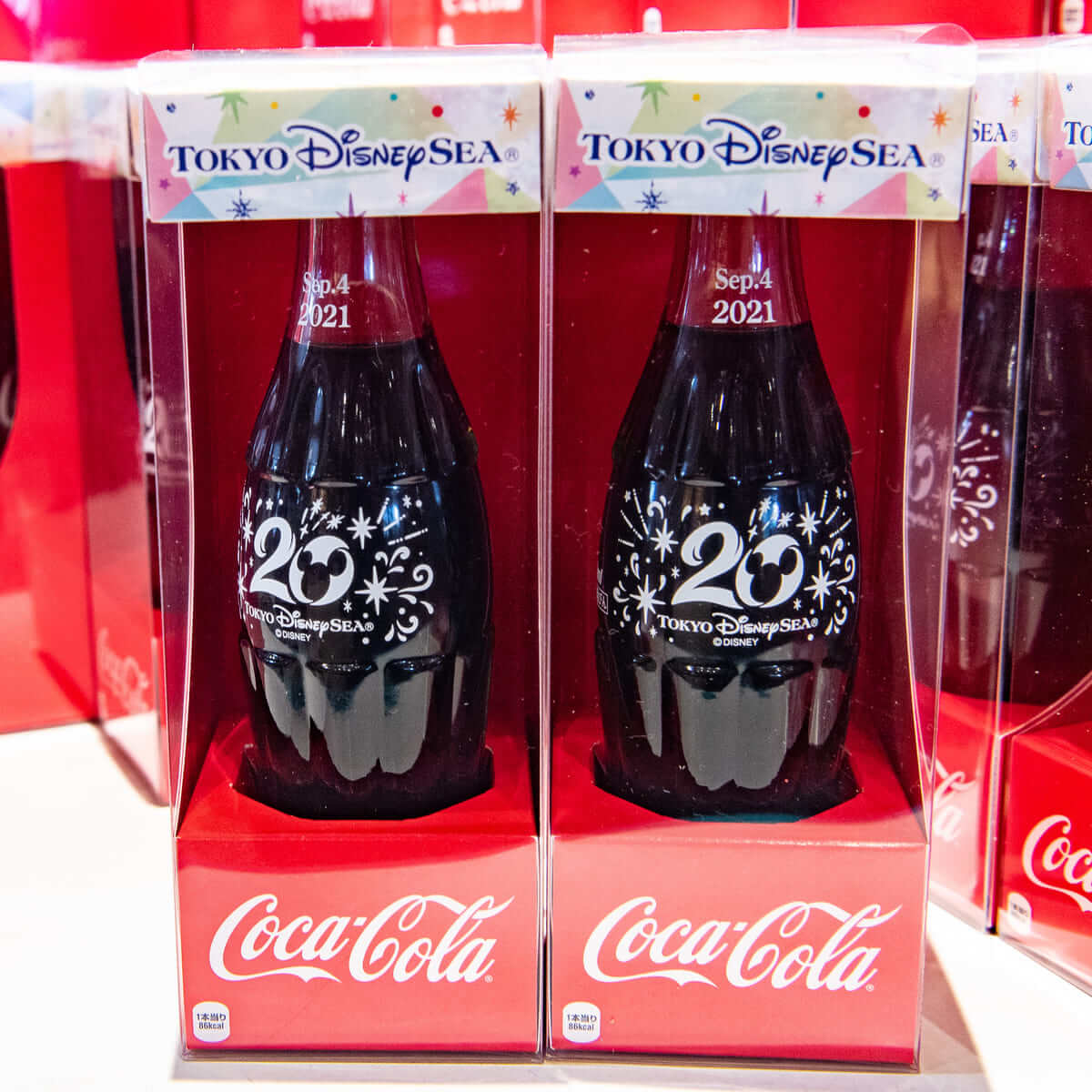 コカ・コーラ記念ボトル登場！「東京ディズニーシー20周年：タイム 