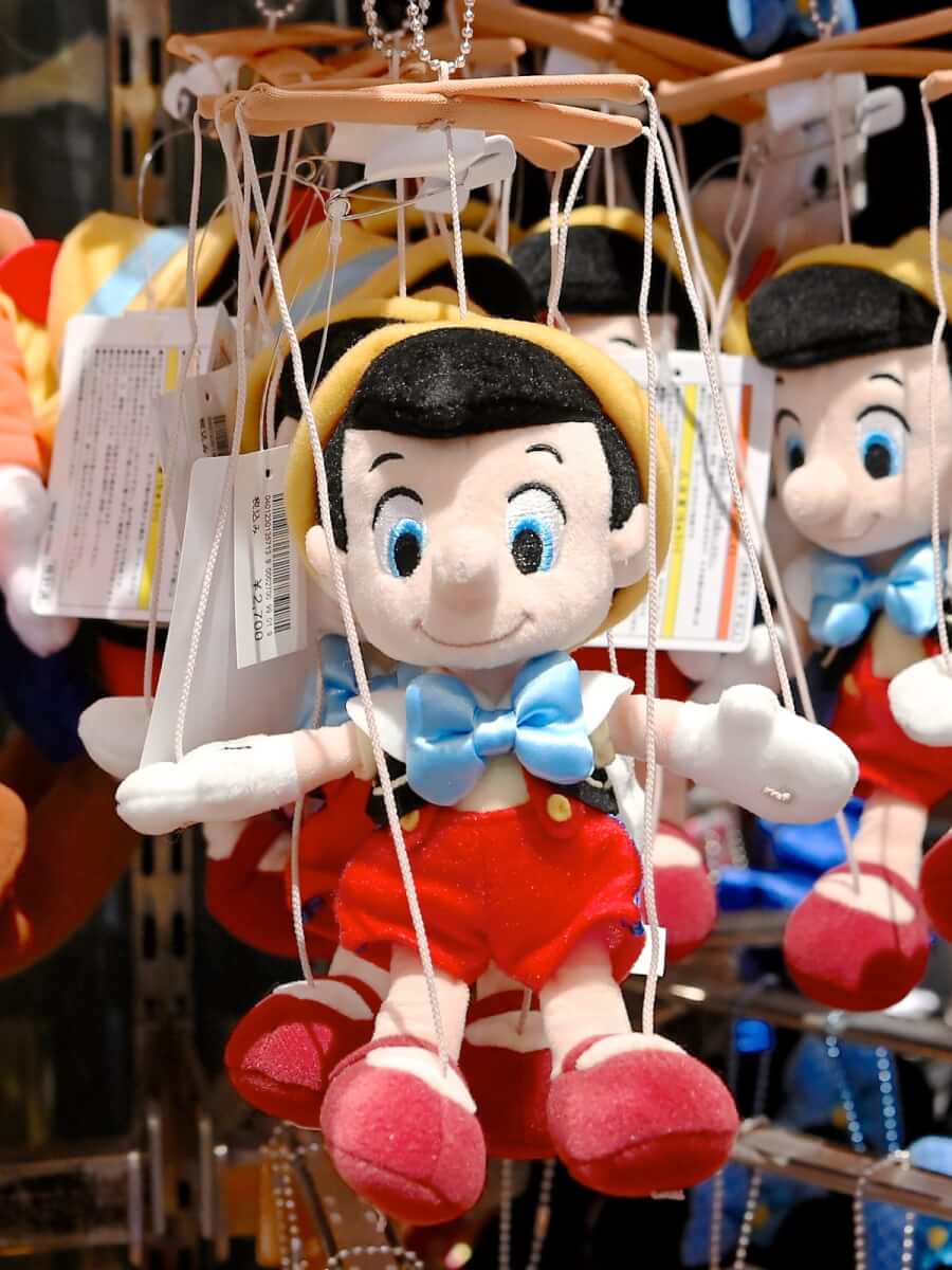 東京ディズニーランド『ピノキオ』ぬいぐるみバッジ1
