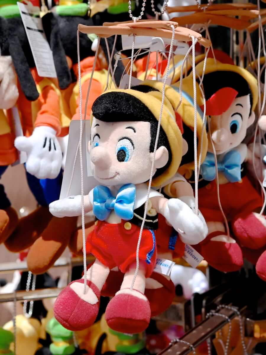 東京ディズニーランド『ピノキオ』ぬいぐるみバッジ2