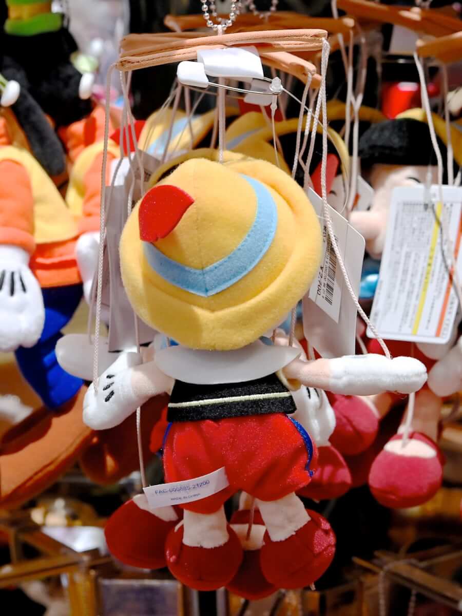 東京ディズニーランド『ピノキオ』ぬいぐるみバッジ3