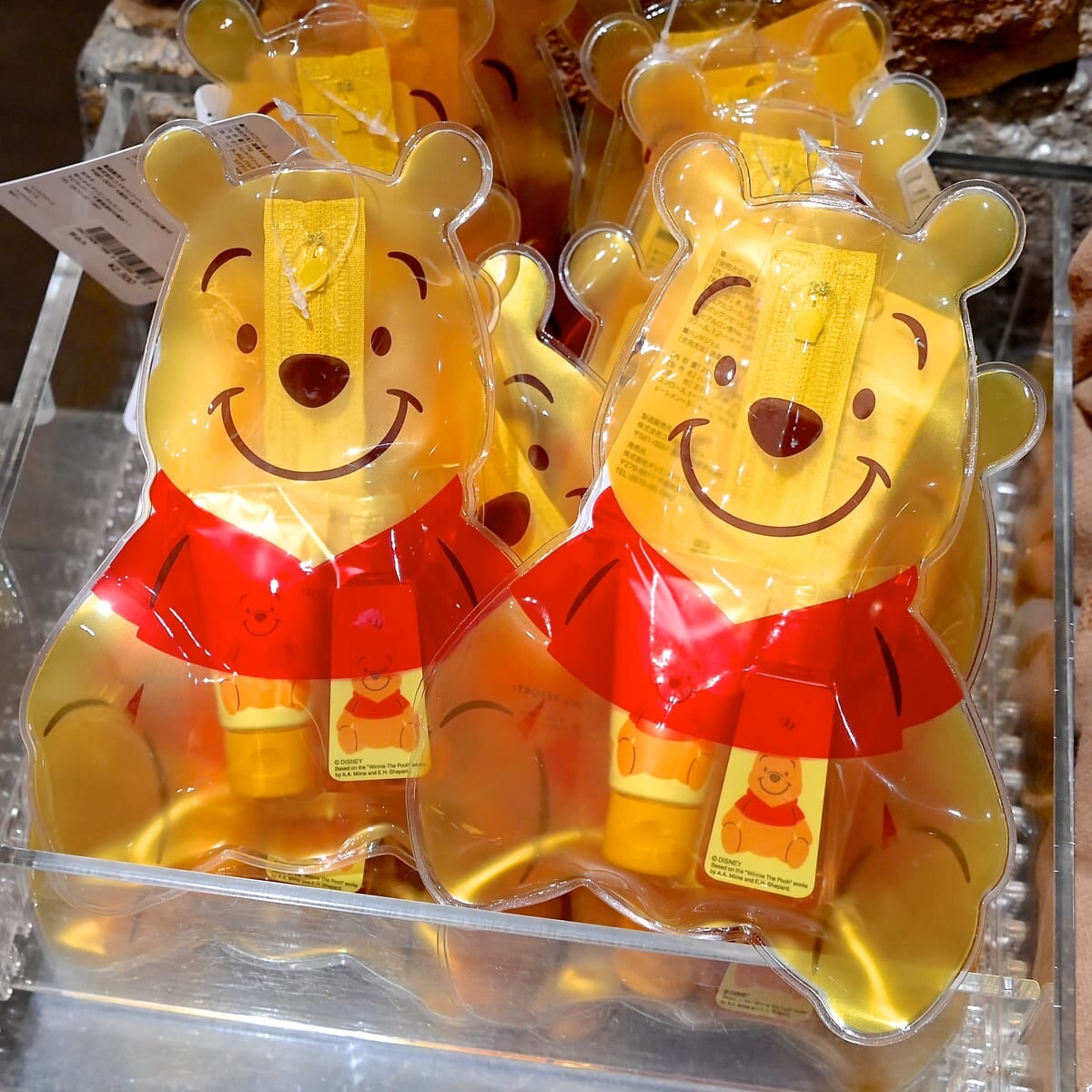 プーさんハンドクリーム　除菌ジェル