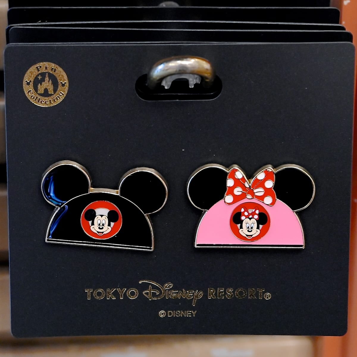東京ディズニーランド イヤーハット型ピンバッジ