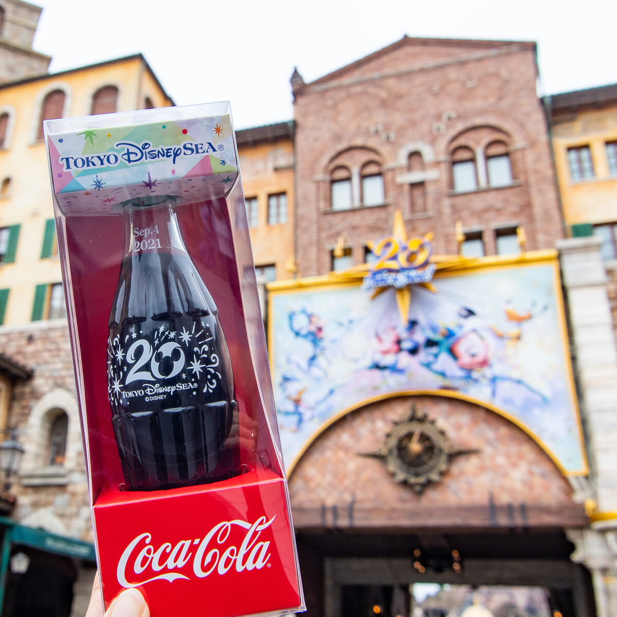 コカ・コーラ東京ディズニーシー20周年ボトル