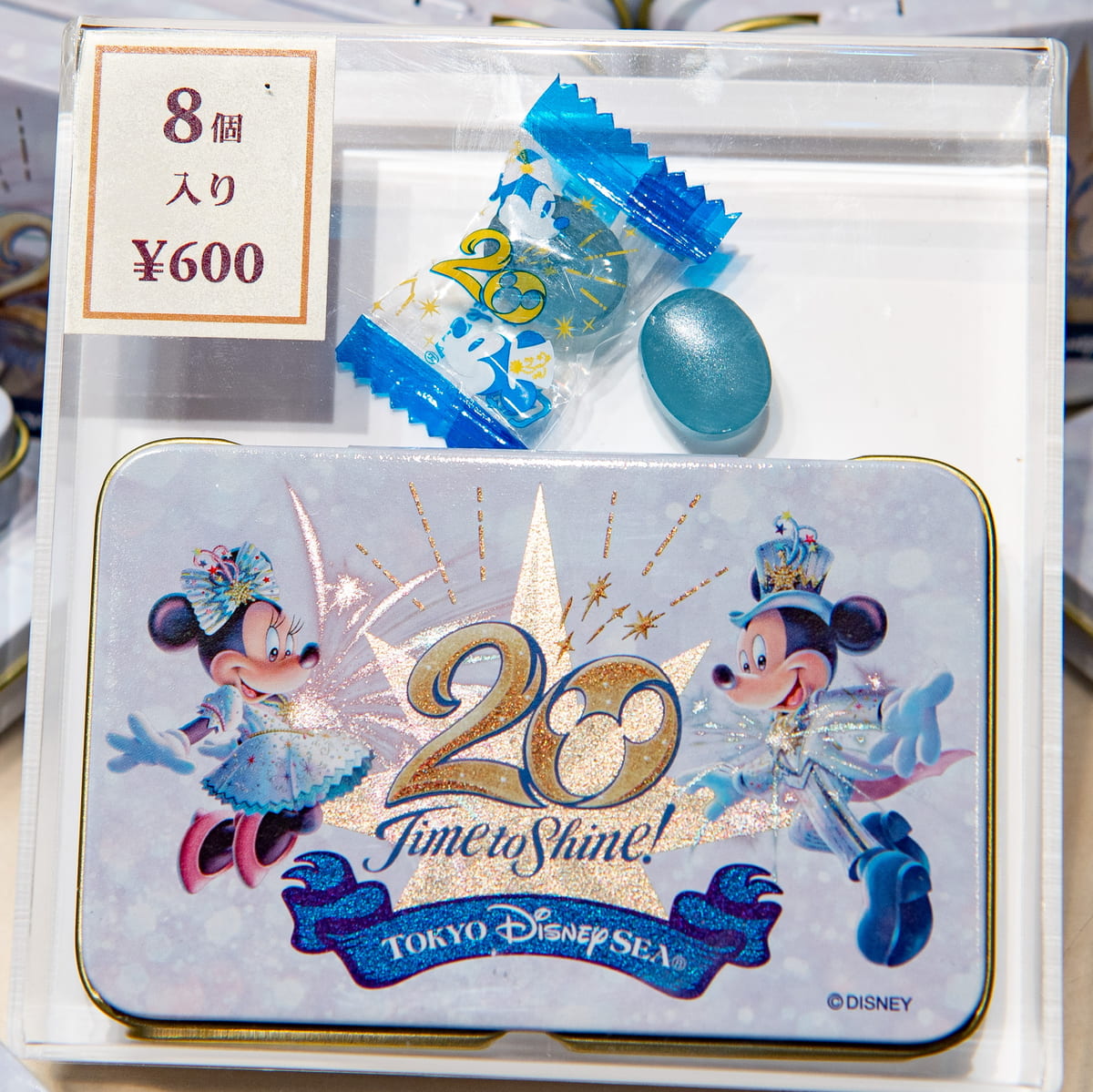 ディズニーシー２０周年の缶のみ - 菓子