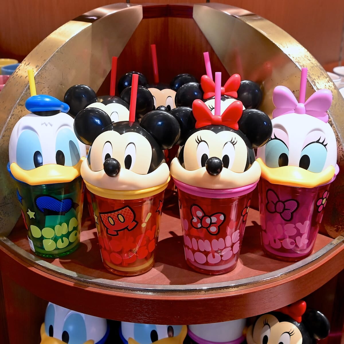 東京ディズニーランド「ミッキー&フレンズ」ストロー付きタンブラー