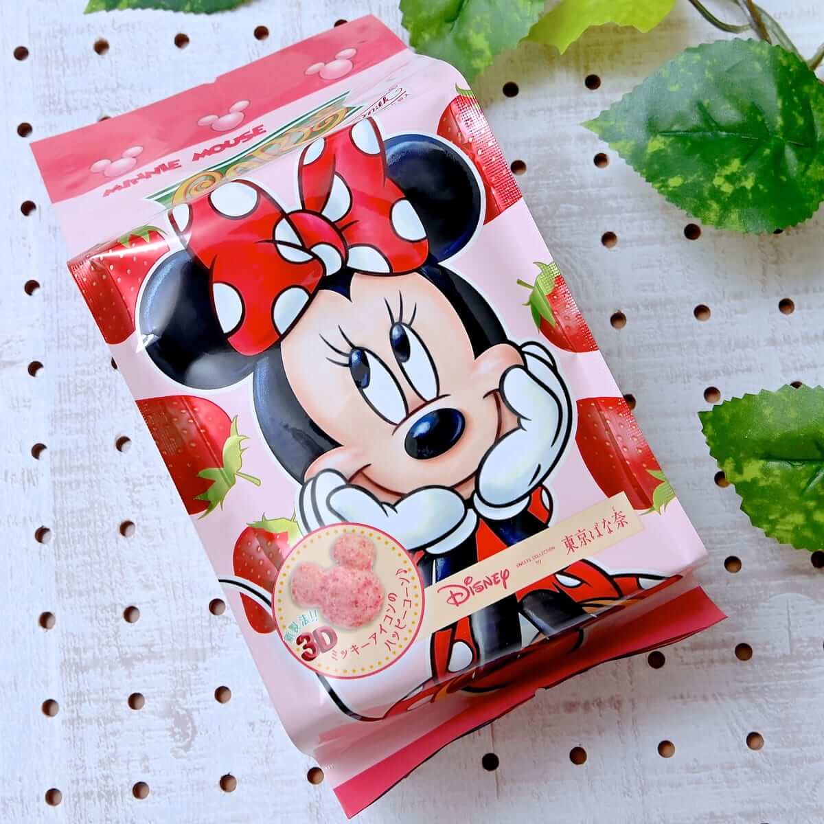 Disney SWEETS COLLECTION by 東京ばな奈『ミニーマウス/コーン いちごミルク味』袋