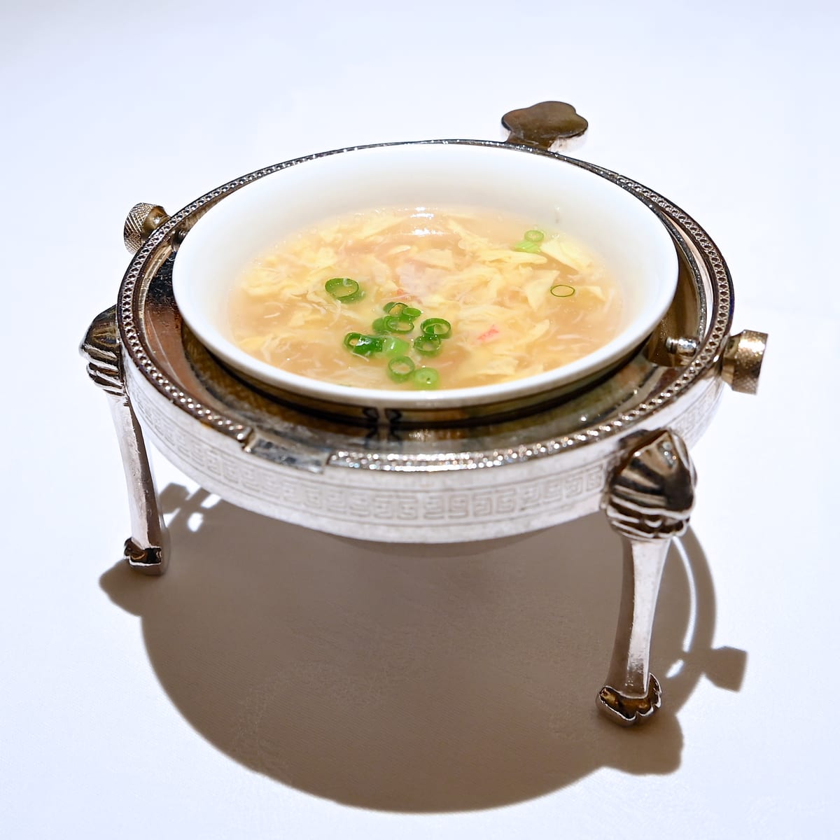 蟹肉と百合根の玉子スープ