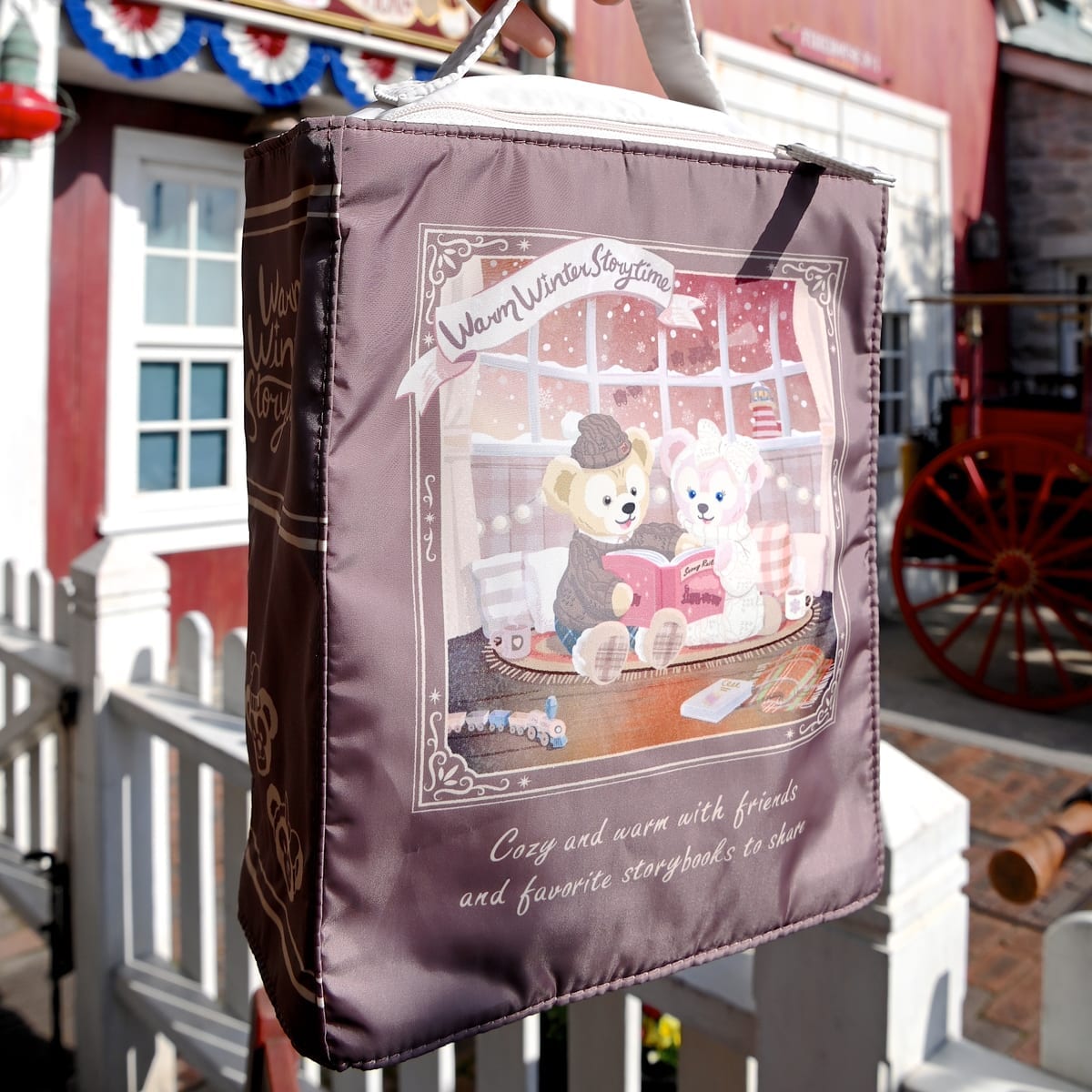 東京ディズニーシー「ダッフィー＆フレンズのウォームウィンター・ストーリータイム」スーベニアランチケース