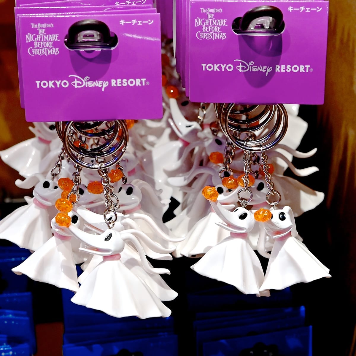 東京ディズニーランド『ナイトメア・ビフォア・クリスマス』キーチェーンお土産