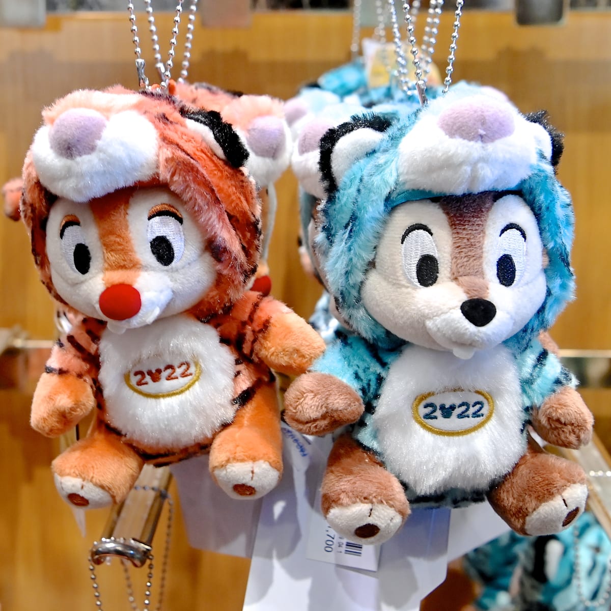 2022春夏 チップ＆デール ぬいぐるみバッチ ディズニー - インテリア小物