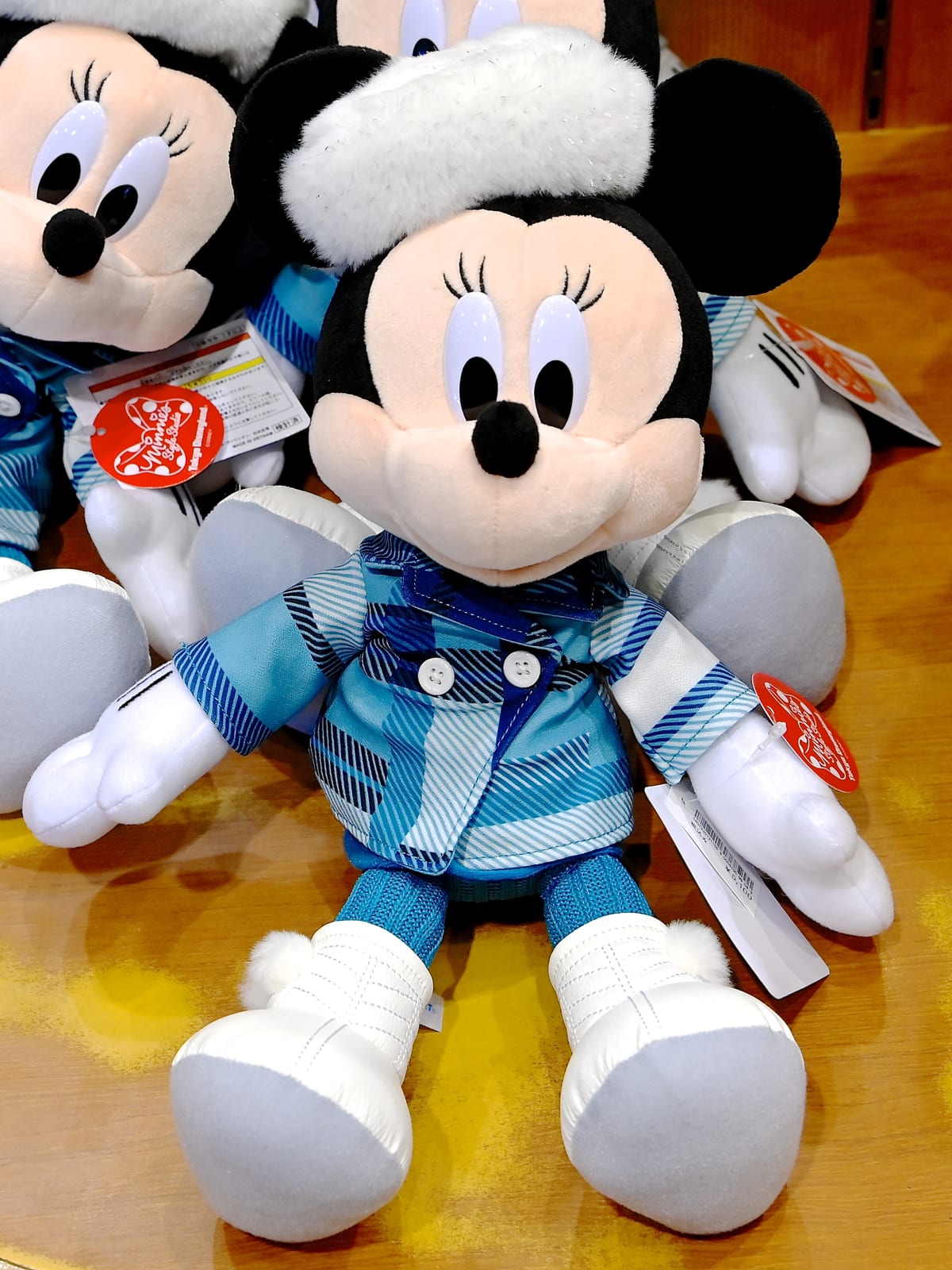 ディズニー ミニーのスタイルスタジオ ぬいぐるみ ぬいぐるみバッジ