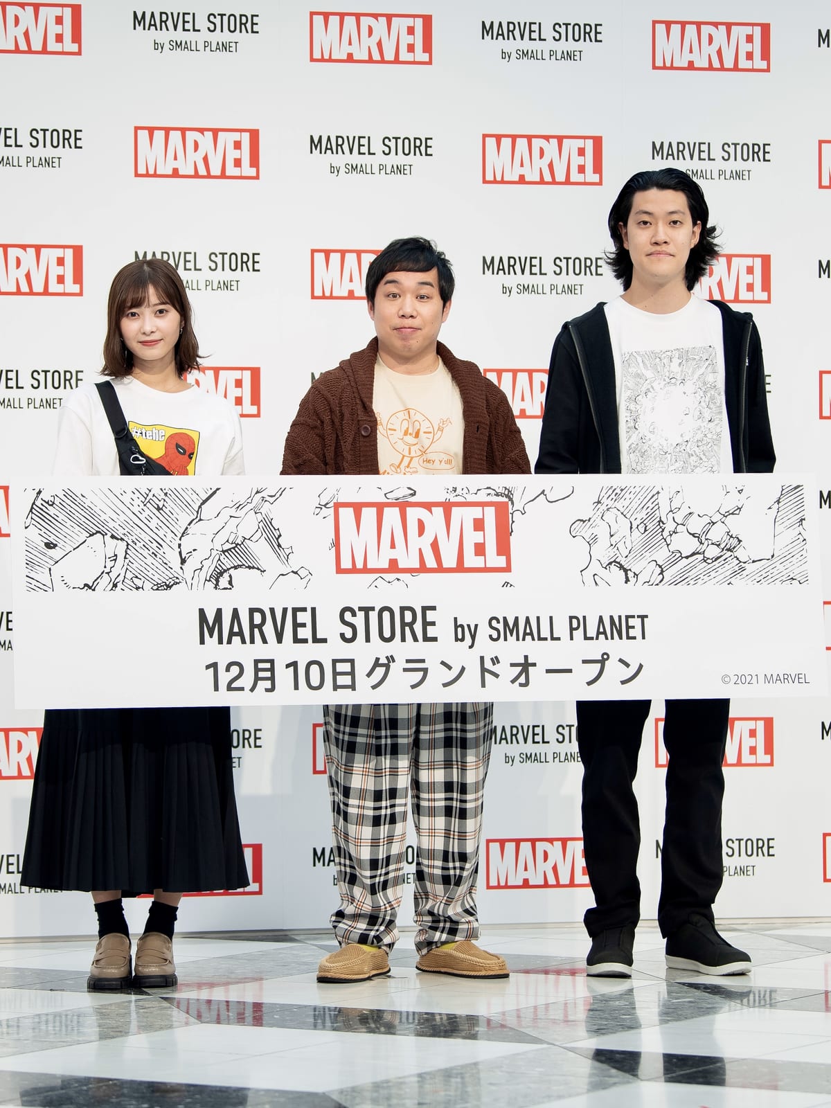 「MARVEL STORE by SMALL PLANET」オープニングイベント