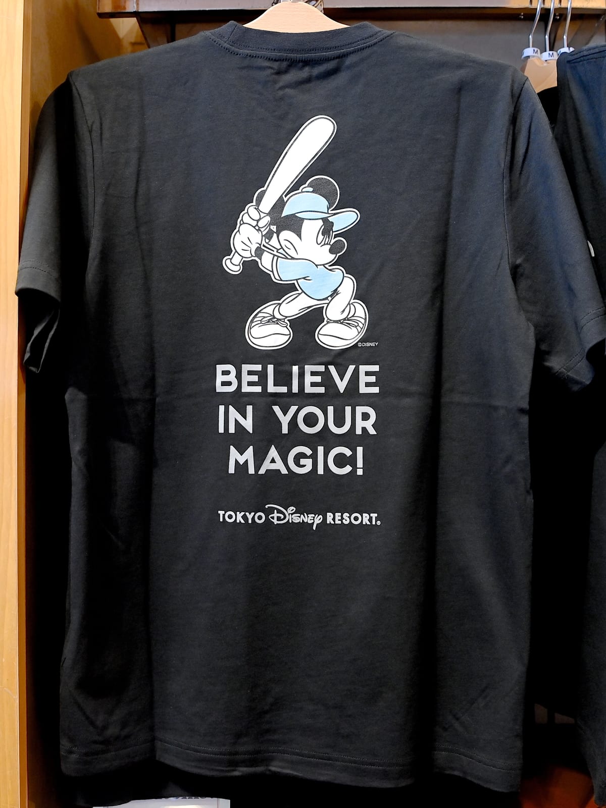 Tシャツ〈adidas〉ミッキーマウス 野球