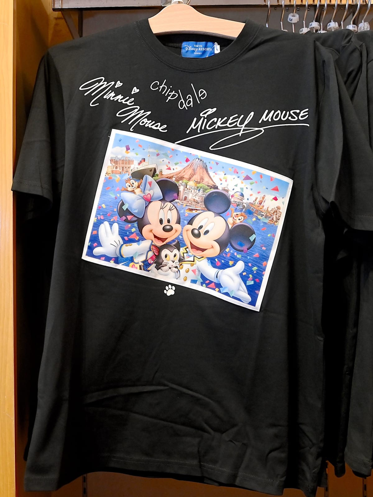 東京ディズニーシー（キャラクターサイン入り）Tシャツ